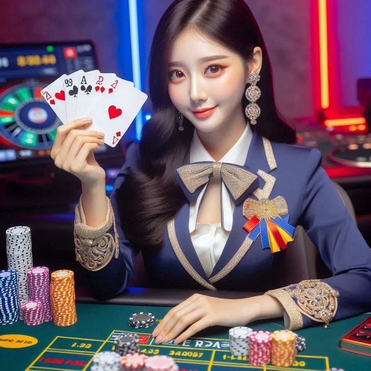 Meja Baccarat live dengan dealer profesional di merdekaspin